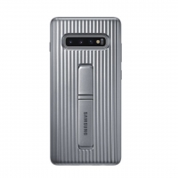 SAMSUNG Galaxy S10+ Protective Standing Cover SILVER
