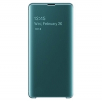 SAMSUNG S10+ Clear View Cover GREEN
