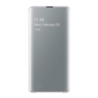 SAMSUNG S10+ Clear View Cover WHITE